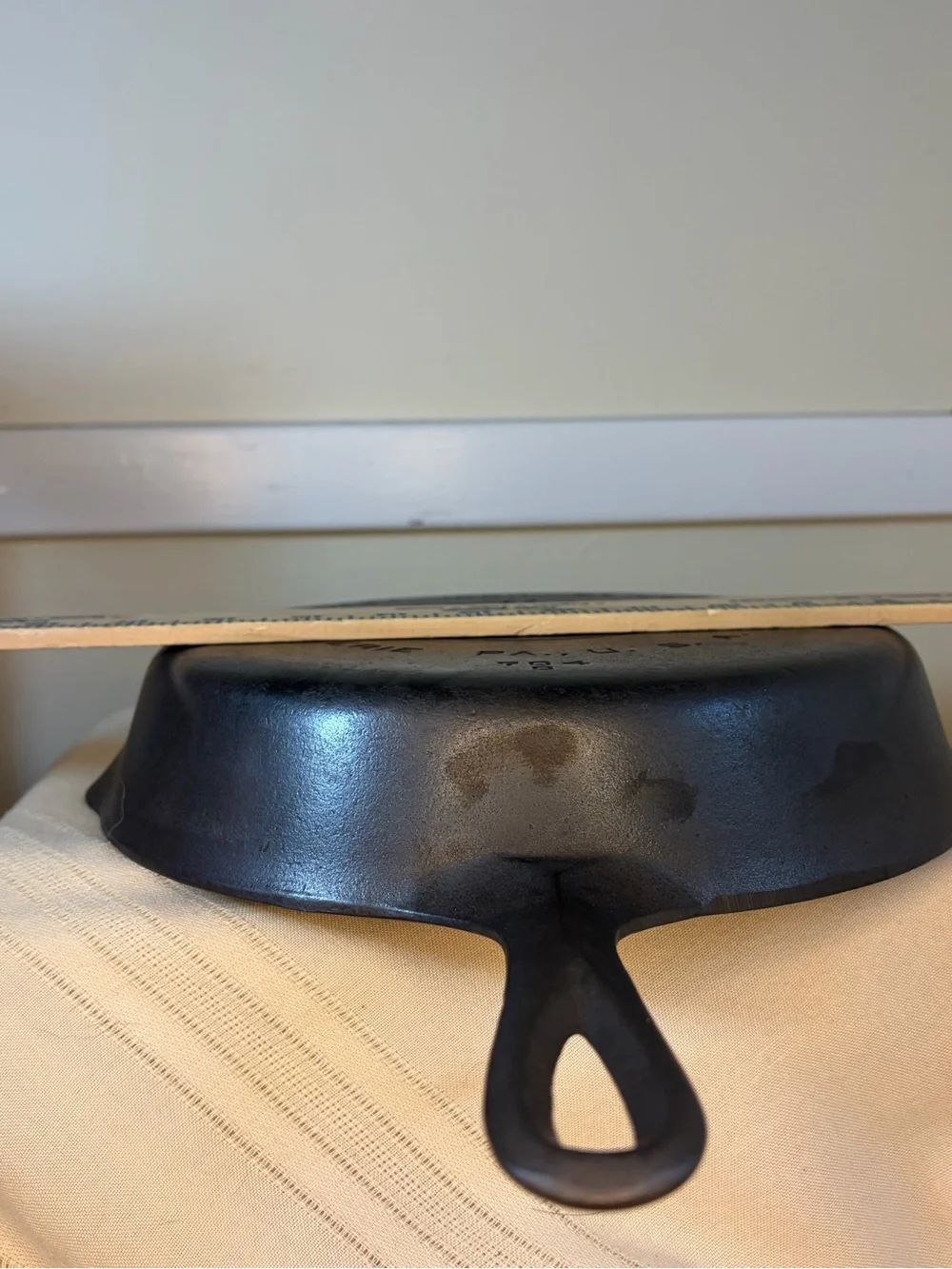 Griswold Erie PA Large Block Logo #8 Cast Iron Skillet 704 D Fully Restored